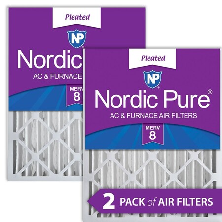 FILTER 16X24X4 MERV 8 MPR 800 2 PIECES ACTUAL SIZE 1538 X 2338 X 363 MADE IN THE USA